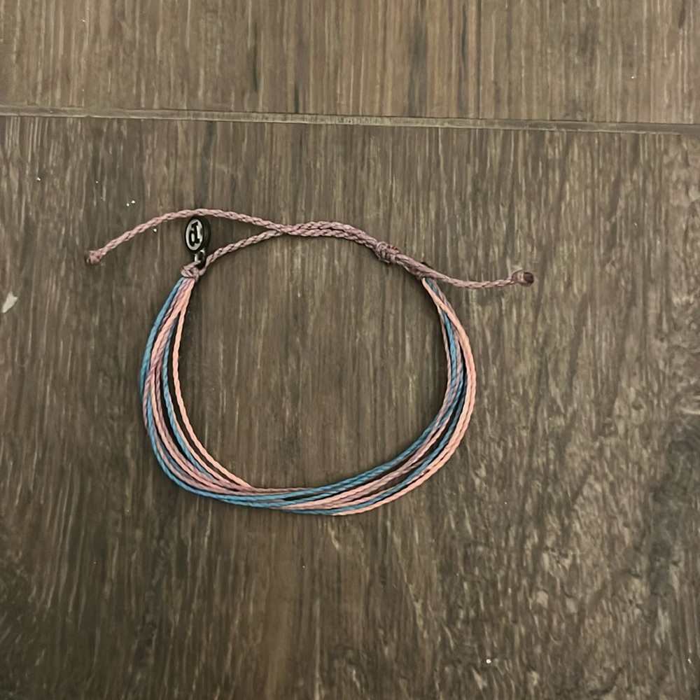 PURA VIDA PINK, BLUE, & PURPLE BRACELET